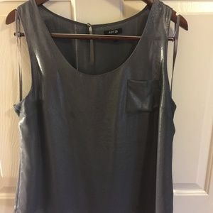 Shimmery Gray Tank